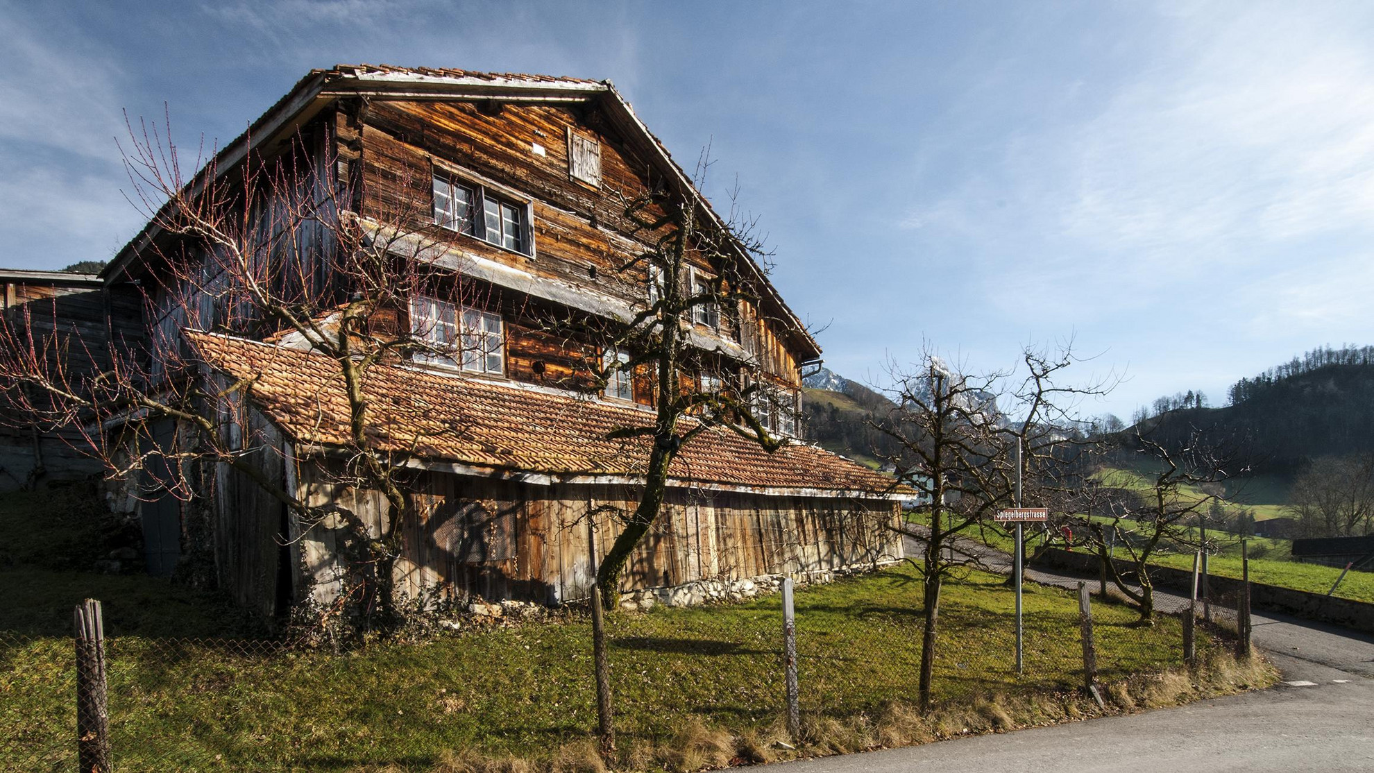 Holzhaus aus der Zeit um 1300, Steinen SZ